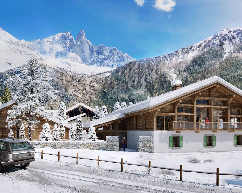 Capezzone Architecture portfolio La ferme des Drus, Chamonix, France